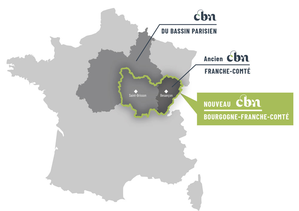 Carte cbn bourgogne-Franche-Comté