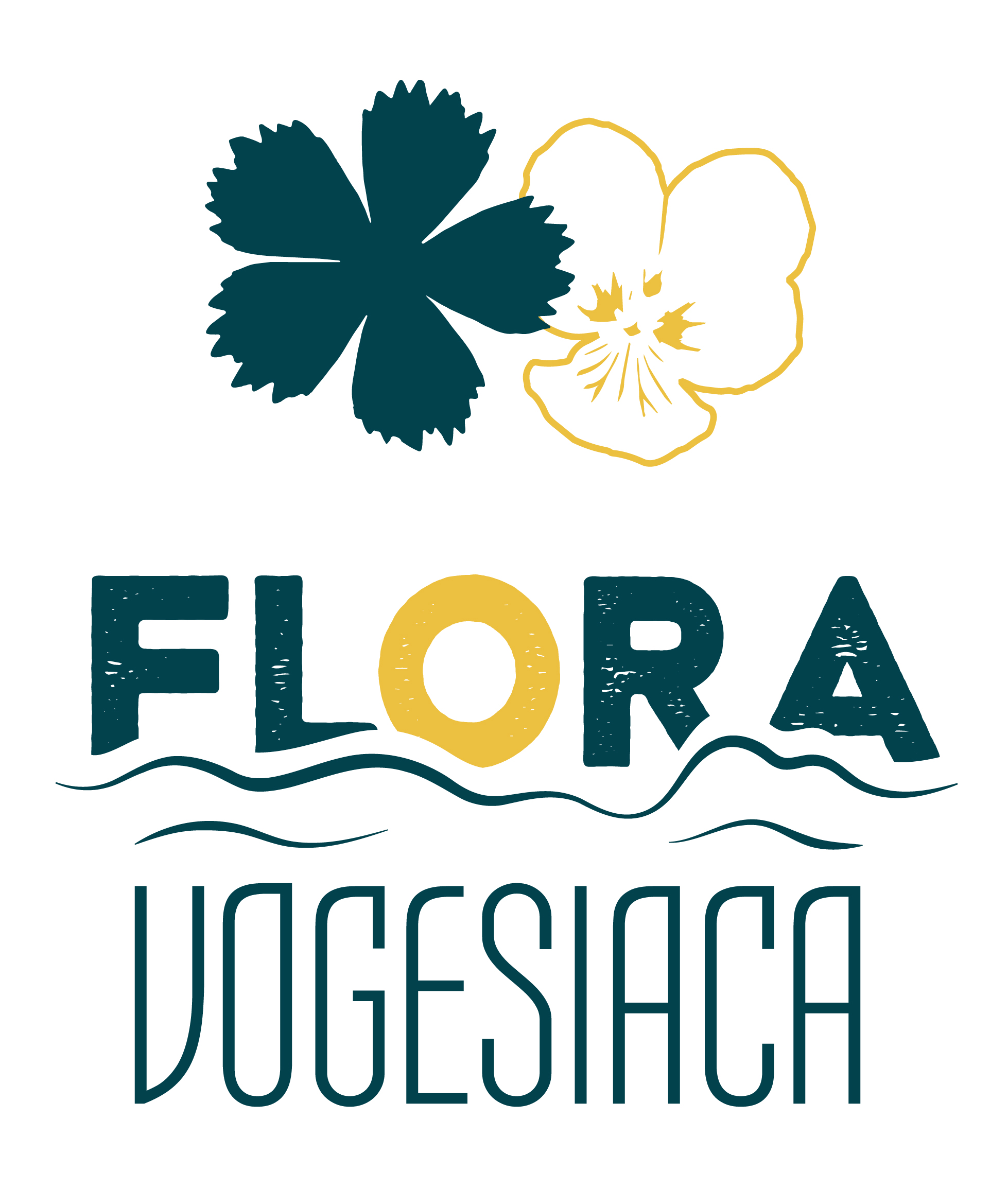 Logo flora Vogesiaca massif vosges botanique sciences